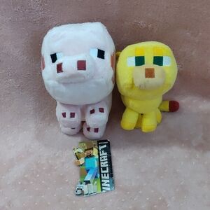 Minecraft Plushies (2)